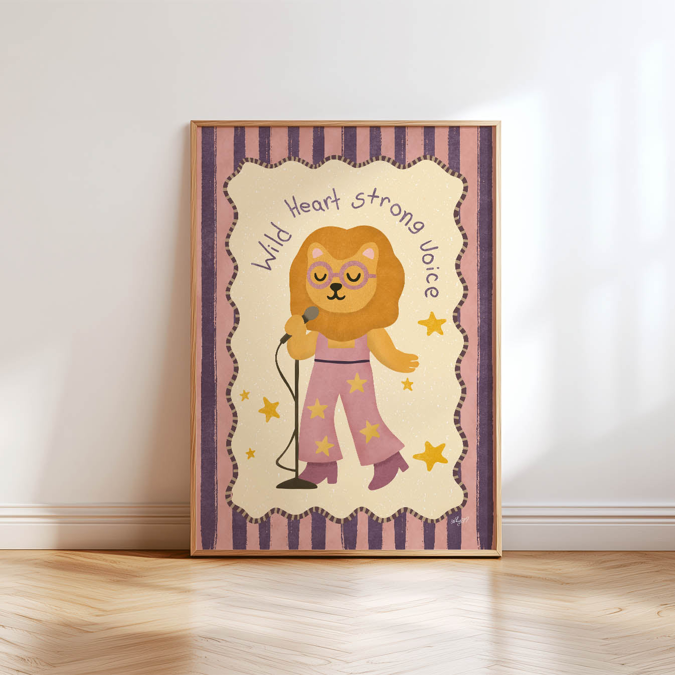 Wild Heart Strong Voice Poster