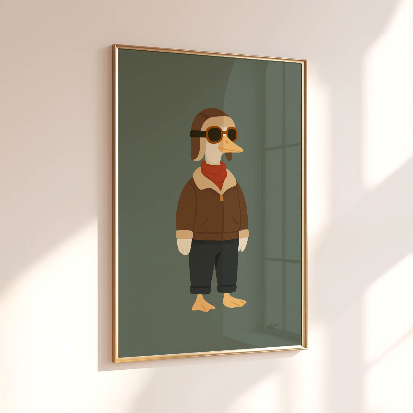 Captain Goose Poster