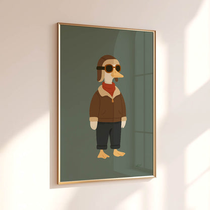 Captain Goose Poster