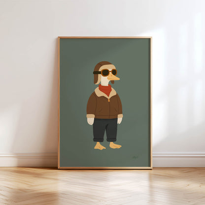 Captain Goose Poster