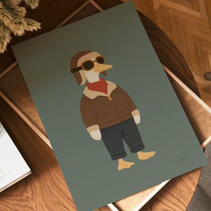 Captain Goose Poster
