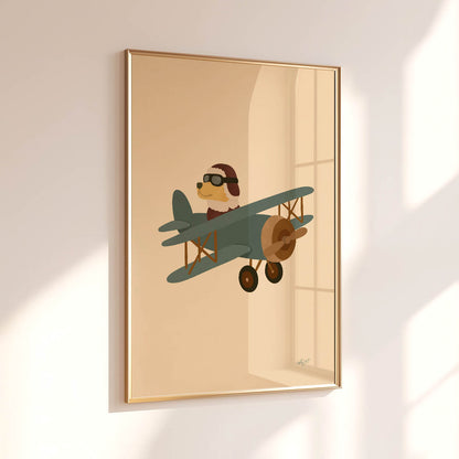 Little Aviator Poster