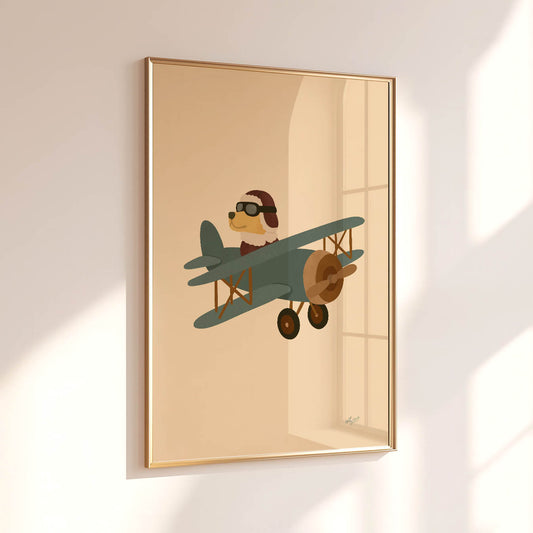 Little Aviator Poster