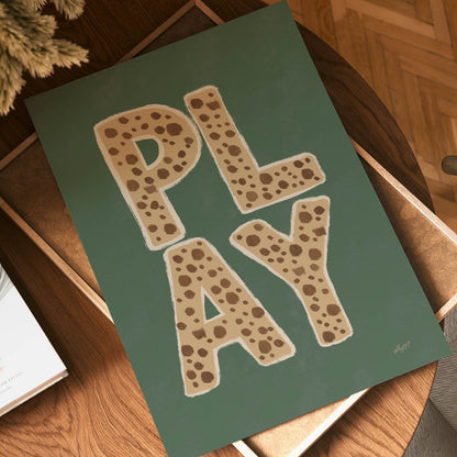 Let's Play Poster