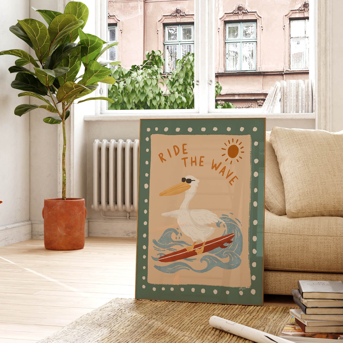 Ride the Wave Poster