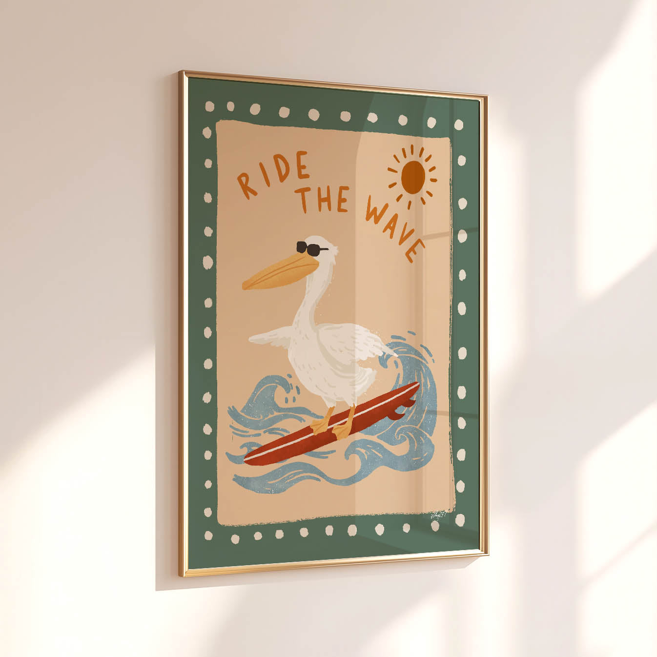 Ride the Wave Poster