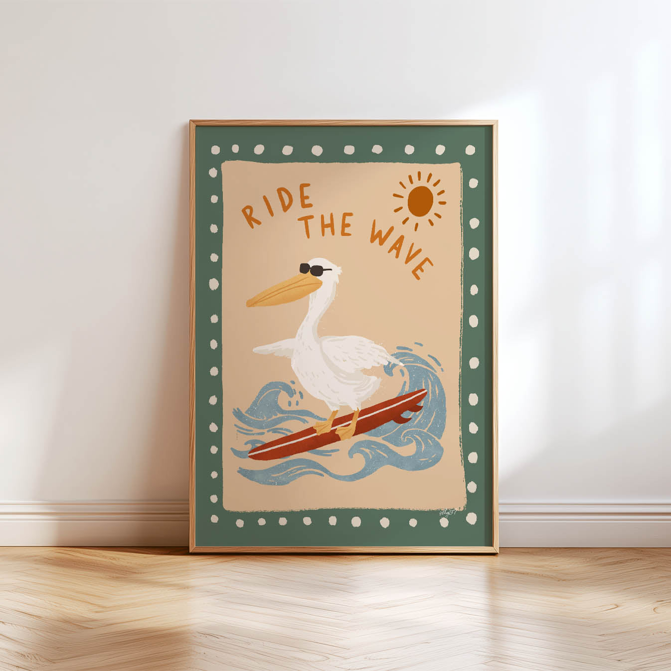 Ride the Wave Poster