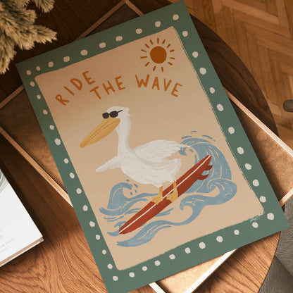 Ride the Wave Poster