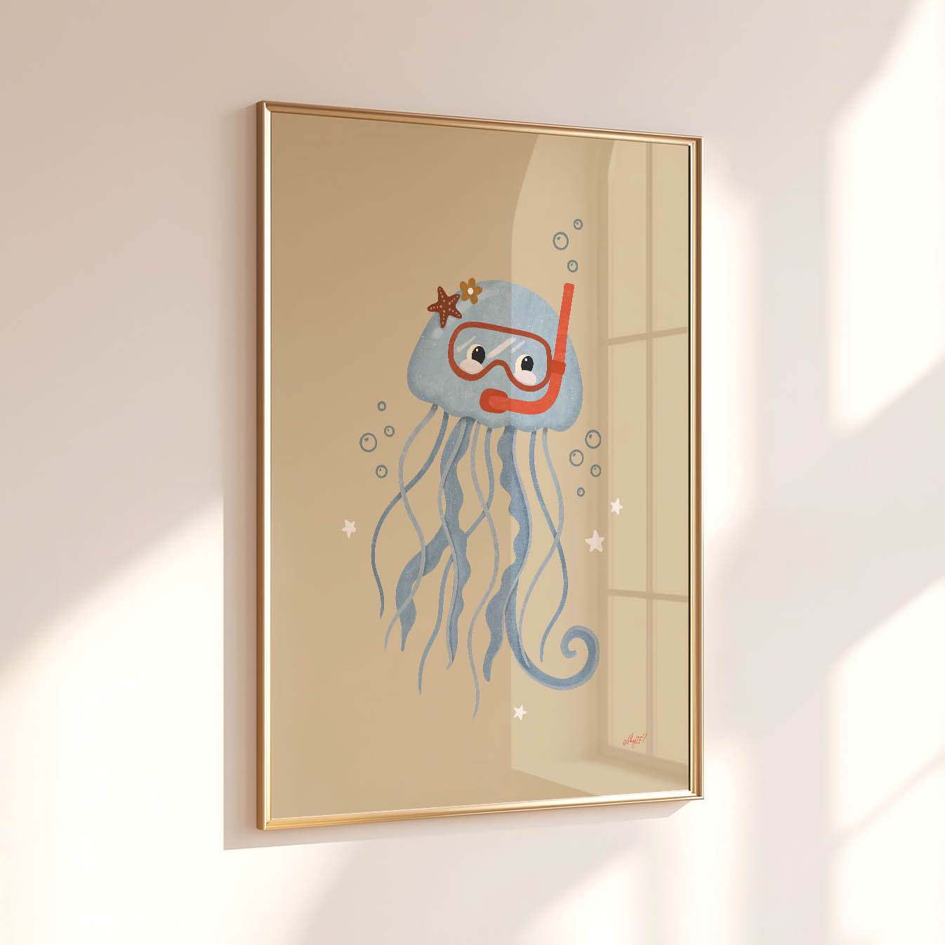 Snorkel Jelly Poster