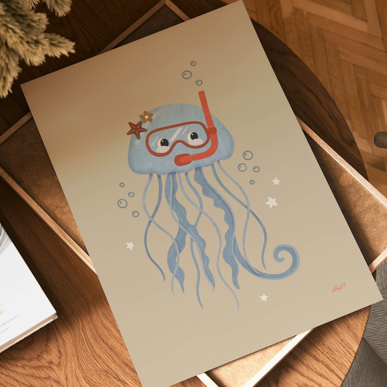 Snorkel Jelly Poster