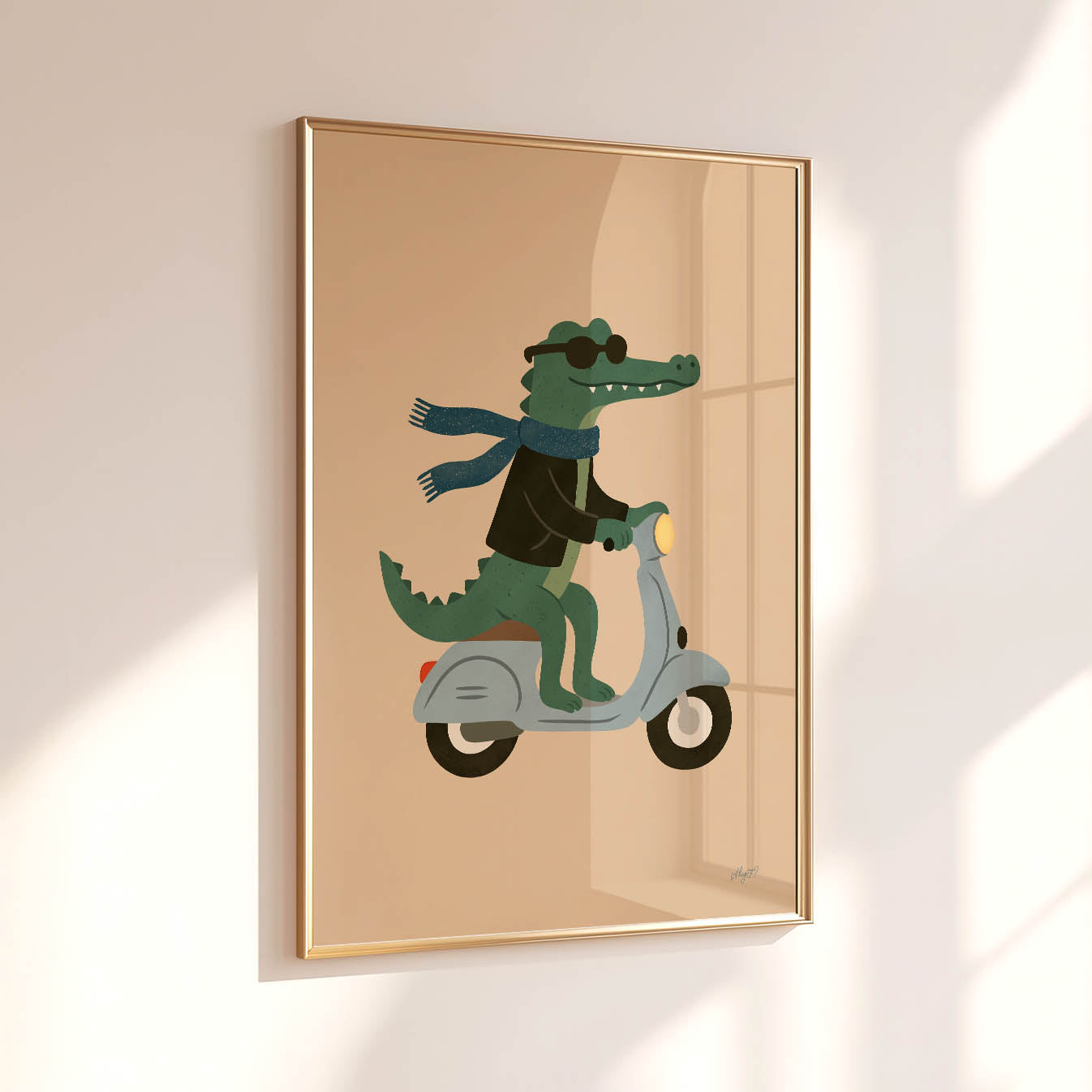 Cool Croc Cruiser Poster