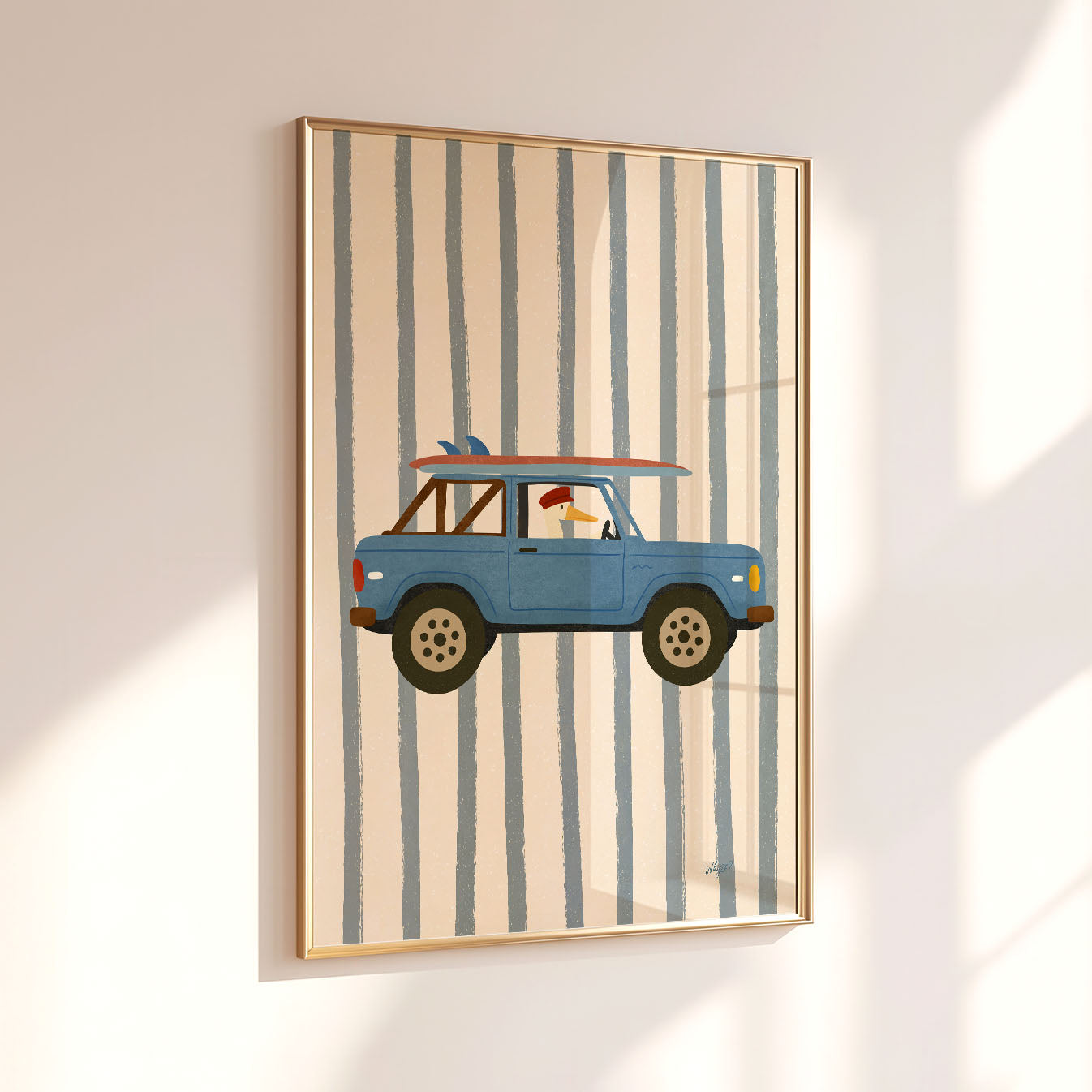 Surf Road Trip Poster