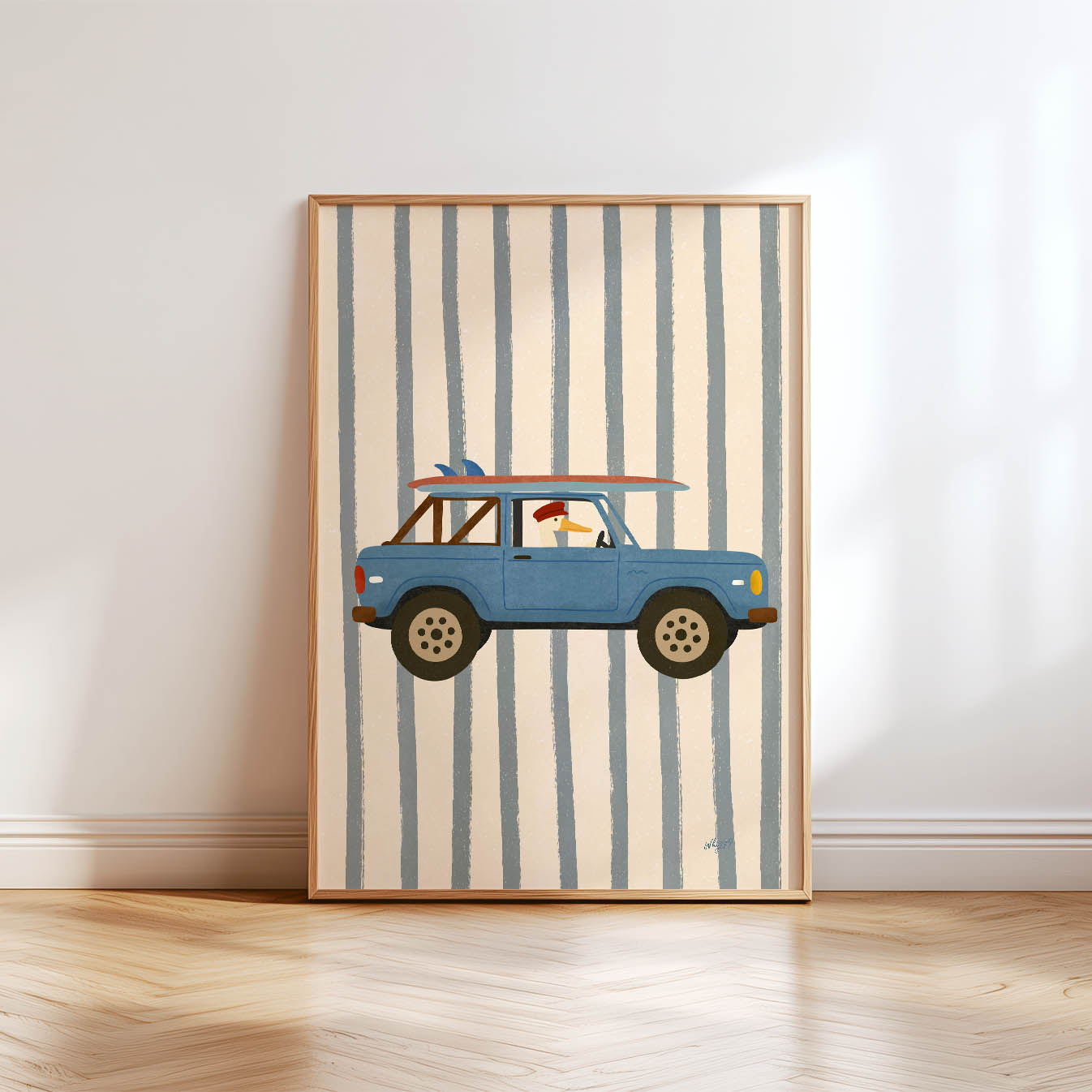 Surf Road Trip Poster